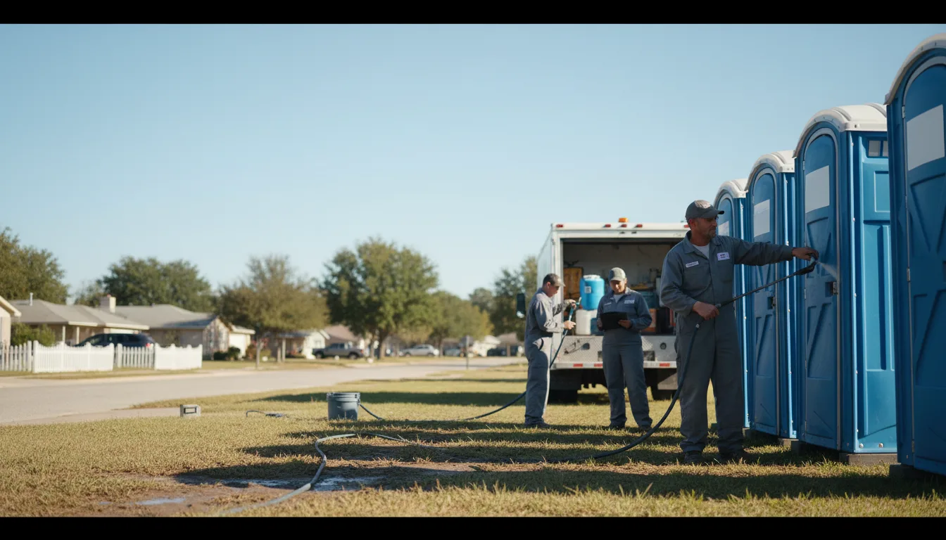 Long-Term Portable Toilet Rental in Joaquin, TX near me